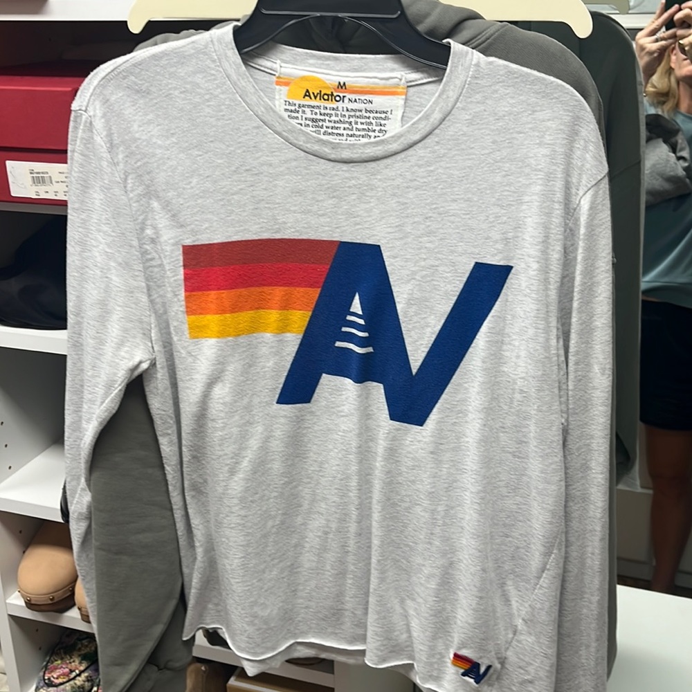 Aviator Nation long sleeved t-shirt, size medium